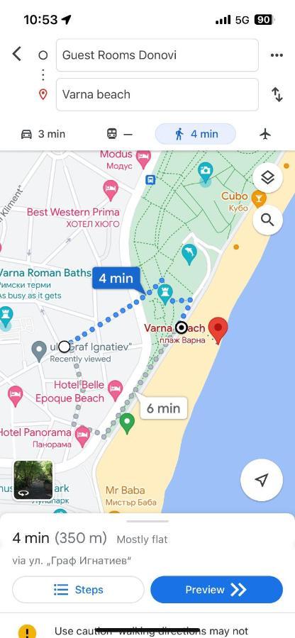 Стаи за Гости Донови Варна Екстериор снимка